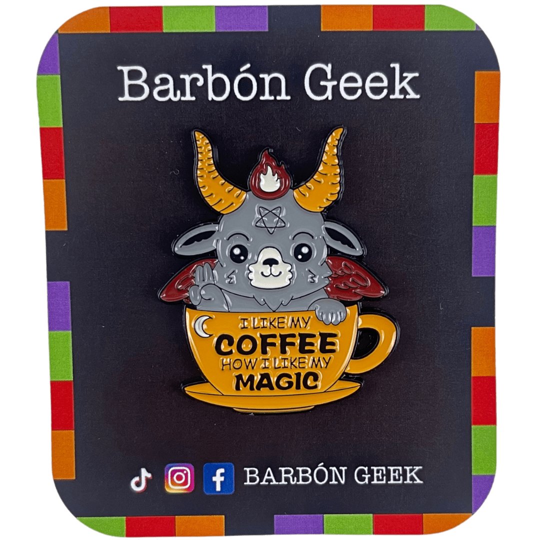 Café diablobico - Barbón Geek