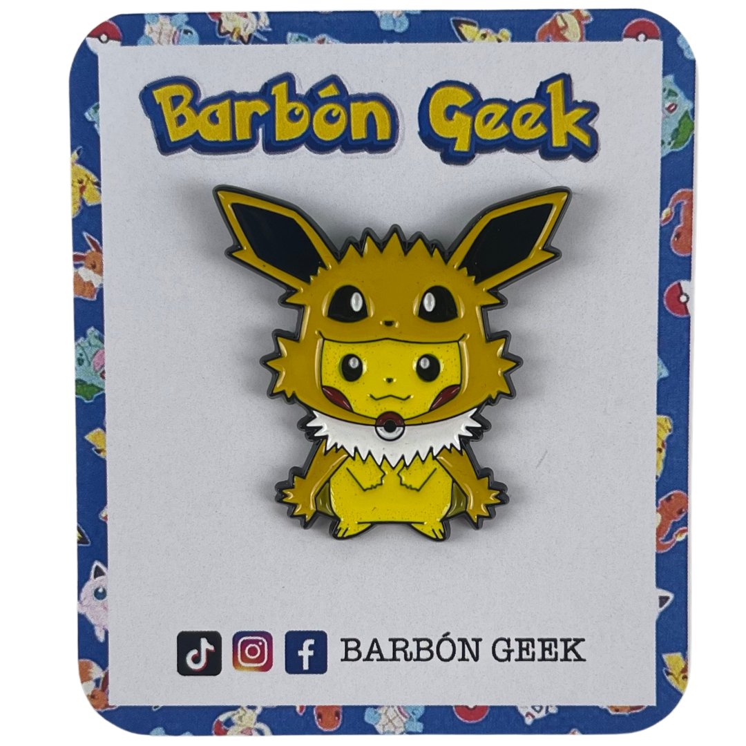 PikaEevolución - Barbón Geek