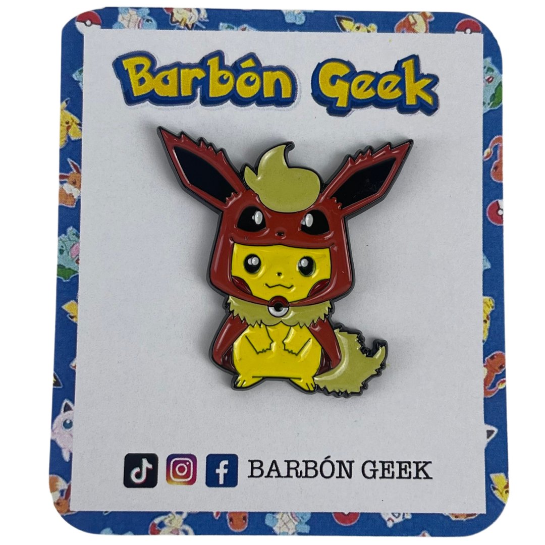 PikaEevolución - Barbón Geek